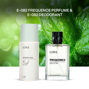 E-082 Frequence Men's Perfume 50 ML & E-082 Men's Deodorant 150 ML
