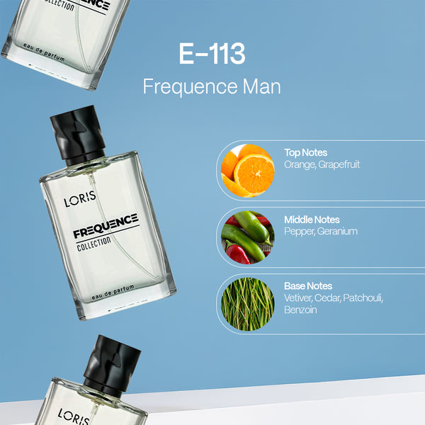 E-113 Frequence Men's Perfume EDP 50 ML