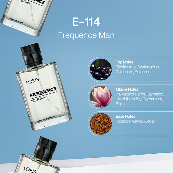 E-114 Frequence Men's EDP 50 ML