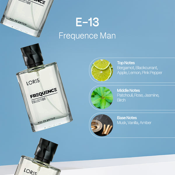 E-13 Frequence Men's Perfume EDP 50 ML