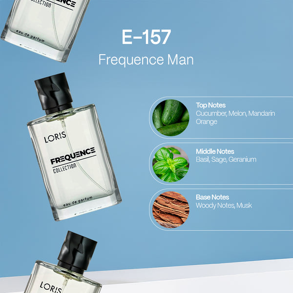 E-157 Frequence Men's Perfume EDP 50 ML