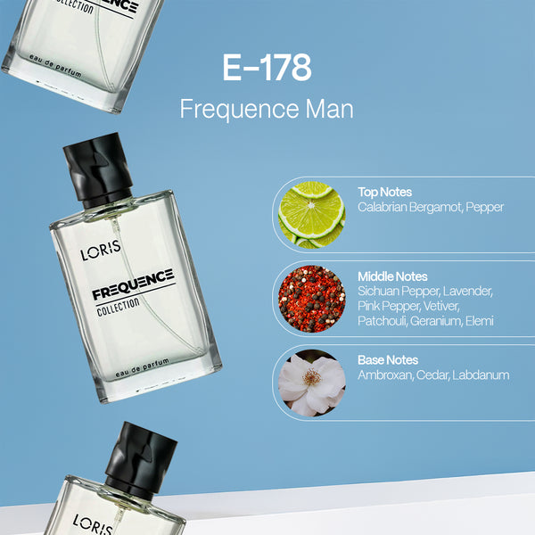 E-178 Frequence Men's Perfume EDP 50 ML