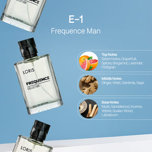E-1 Frequence Men's EDP 50 ML