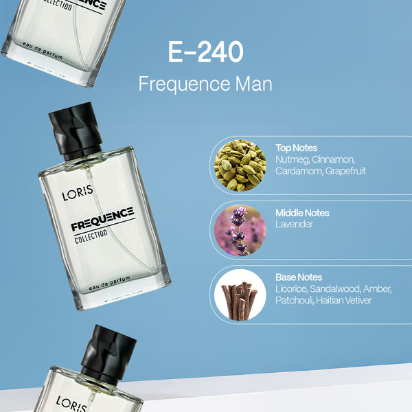 E-240 Frequence Men's Perfume EDP 50 ML