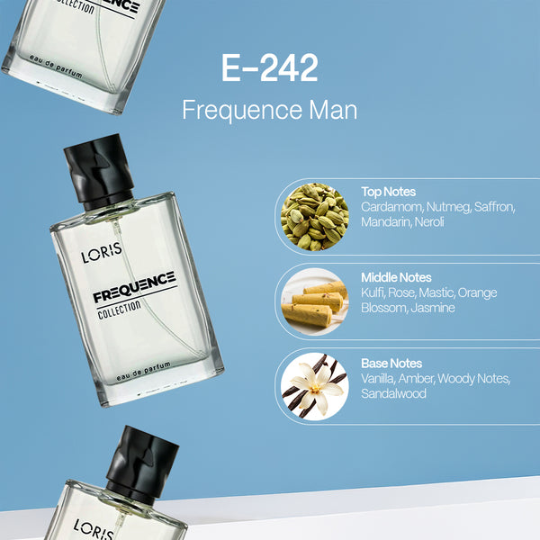 E-242 Frequence Men's Perfume EDP 50 ML
