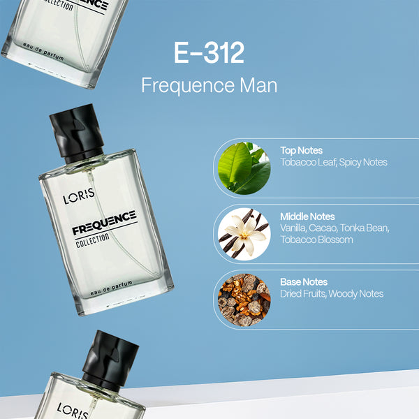 E-312 Frequence Men's Perfume EDP 50 ML