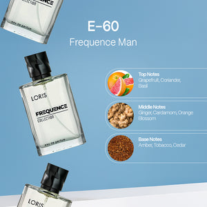 E-60 Frequence Men's Perfume EDP 50 ML