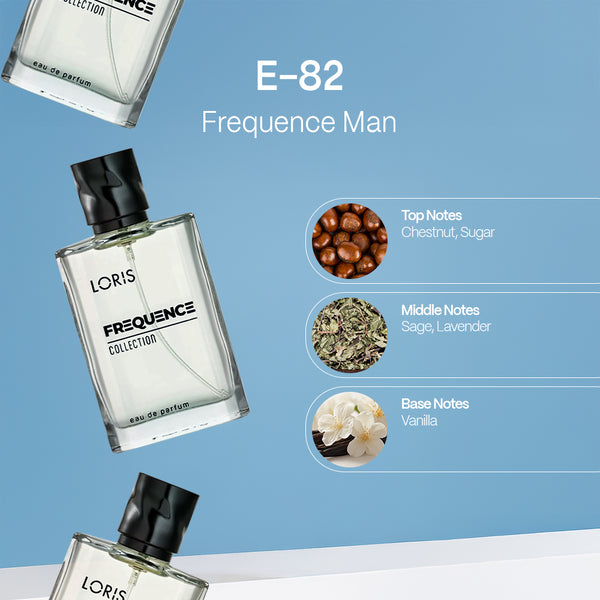 E-82 Frequence Men's Perfume EDP 50 ML