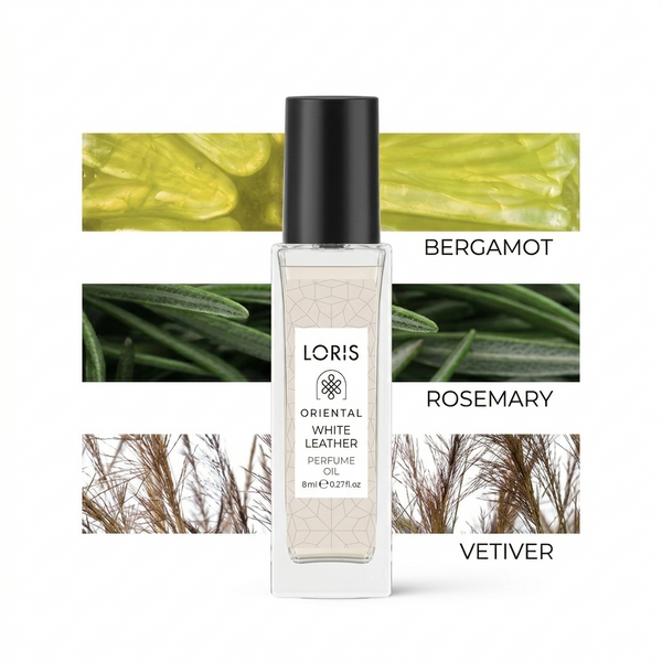 Niche White Leather 8 ML Perfume Oil | Natural Oil