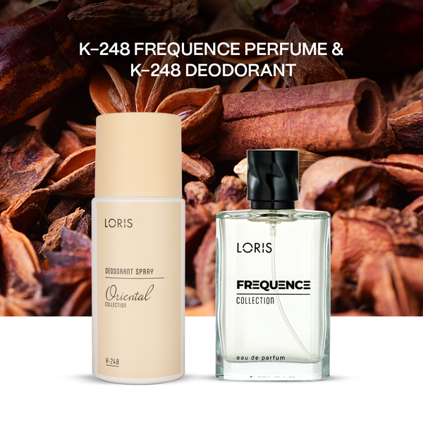 K-248 Frequence Women's Perfume 50 ML & K-248 Women's Deodorant 150 ML