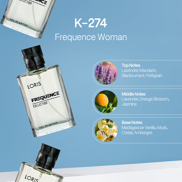 K-274 Frequence Women's Perfume EDP 50 ML