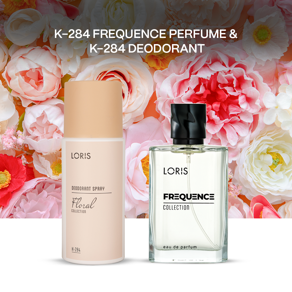 K-284 Frequence Women's Perfume 50 ML & K-284 Women's Deodorant 150 ML