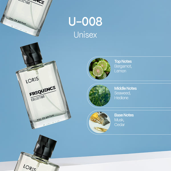 U-8 Frequence Unisex Perfume EDP 50 ML