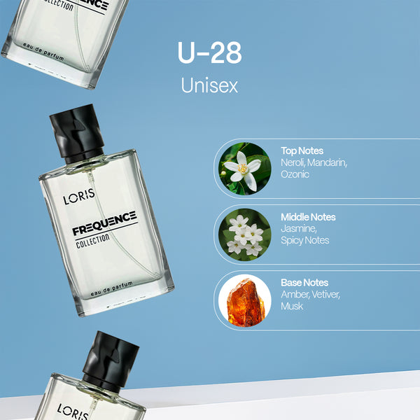 U-28 Frequence Unisex EDP 50 ML