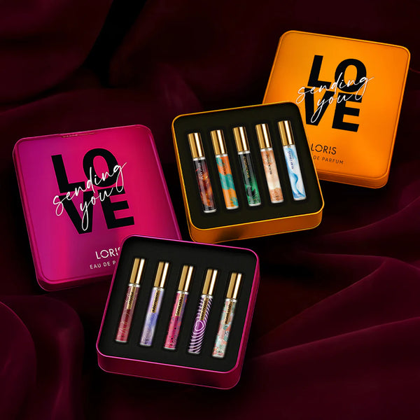 Valentine’s Day Men’s Perfume Set – Orange Collection