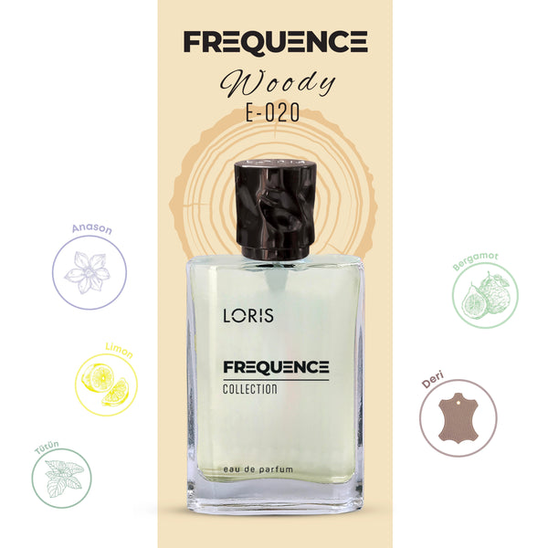 E-20 Frequence Men's Perfume EDP 50 ML