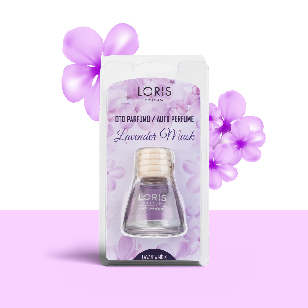 Lavender & Musk Decorative Car Freshener 9 ML