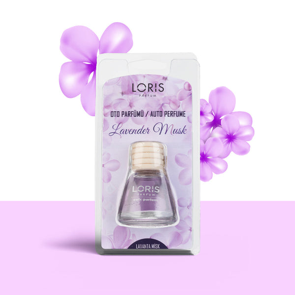 Lavender & Musk Decorative Car Freshener 9 ML
