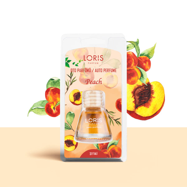 Peach Decorative Car Freshener 9 Ml