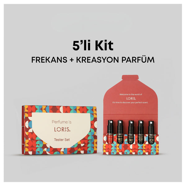 Tester Perfume Trial Set 5 x 3 ML